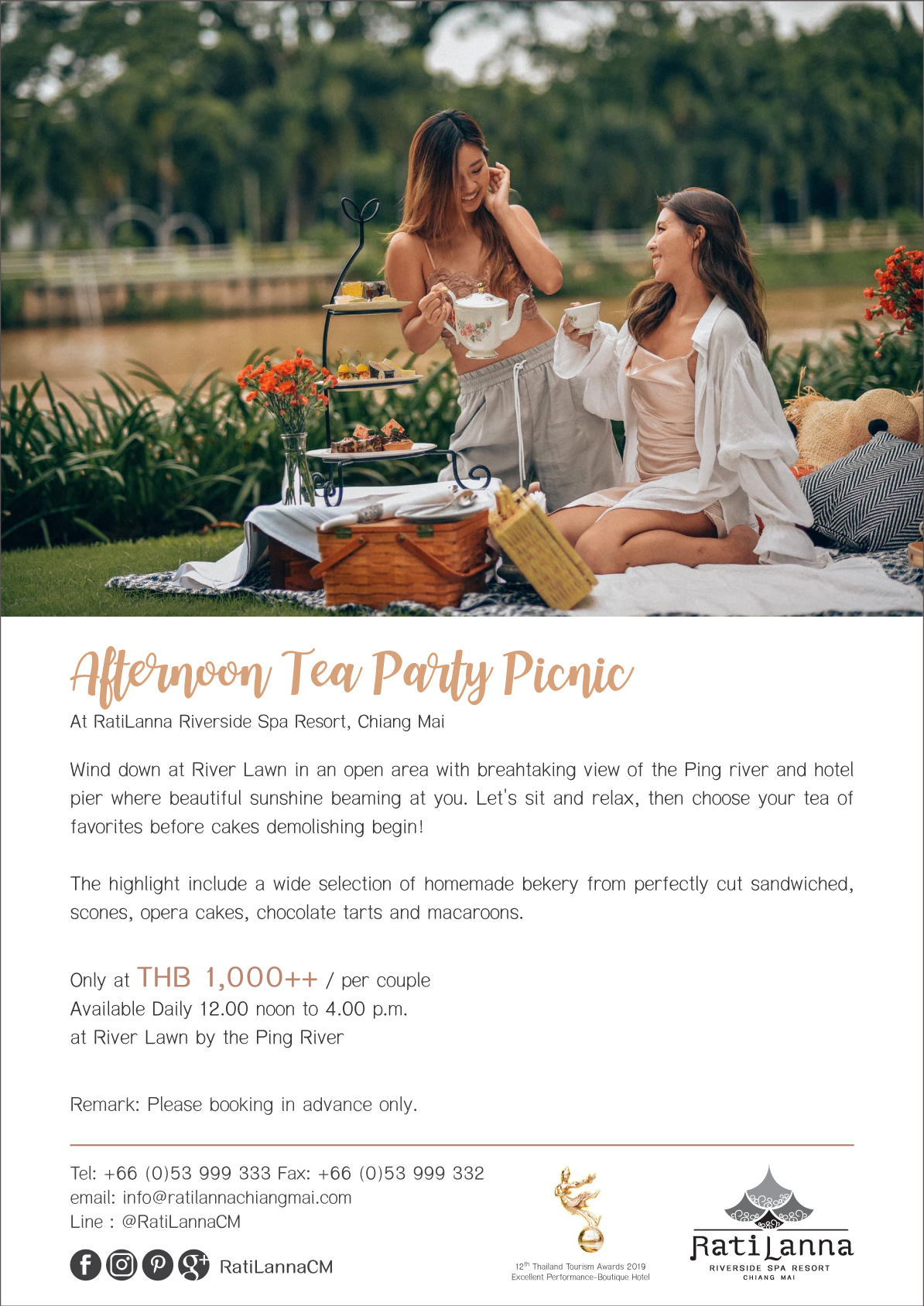 SPECIAL OFFERS 1 Ratilanna Riverside Spa Resort, Chiang Mai