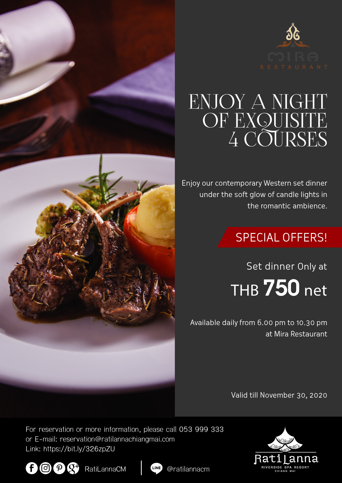 SPECIAL OFFERS 3 Ratilanna Riverside Spa Resort, Chiang Mai