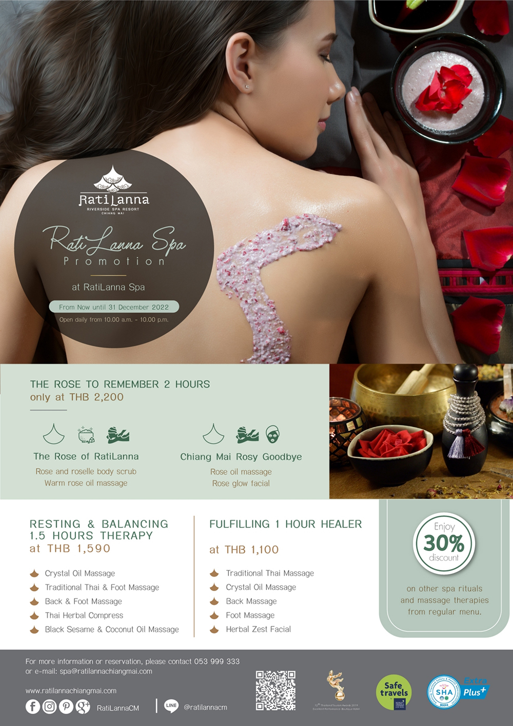 Ratilanna Promotion 3 Ratilanna Riverside Spa Resort, Chiang Mai