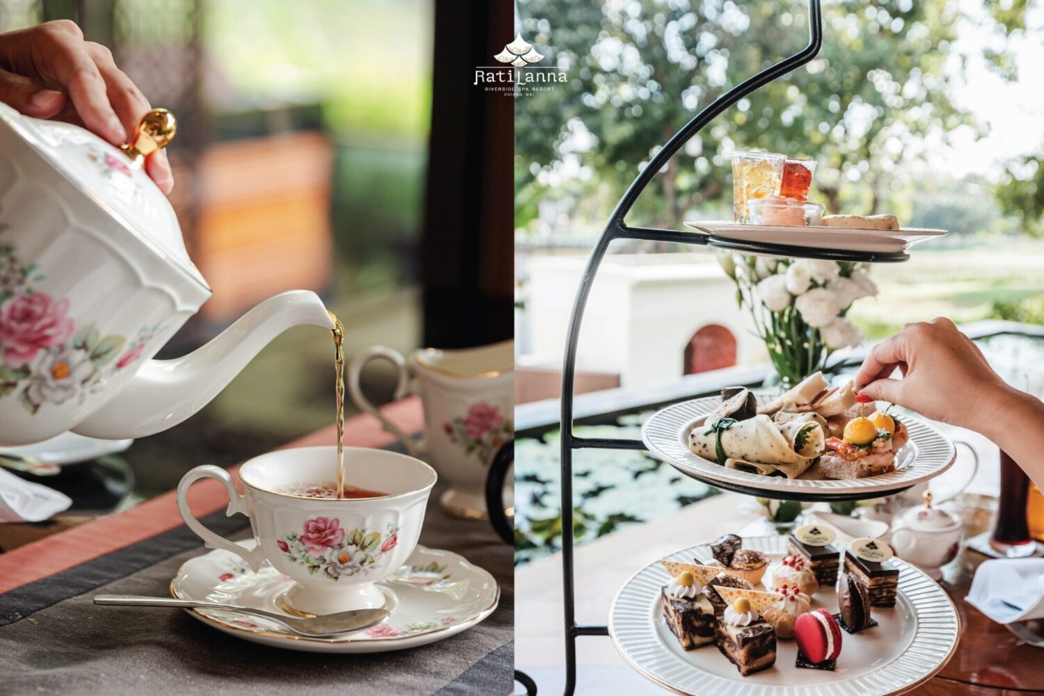 Afternoon Tea 2 Ratilanna Riverside Spa Resort, Chiang Mai