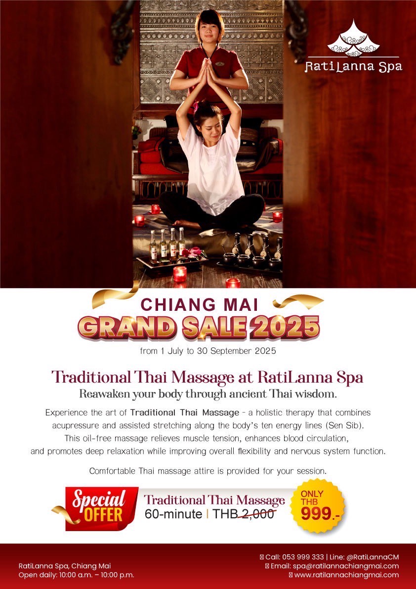 Special Chiang Mai Grand Sale! 6 Ratilanna Riverside Spa Resort, Chiang Mai