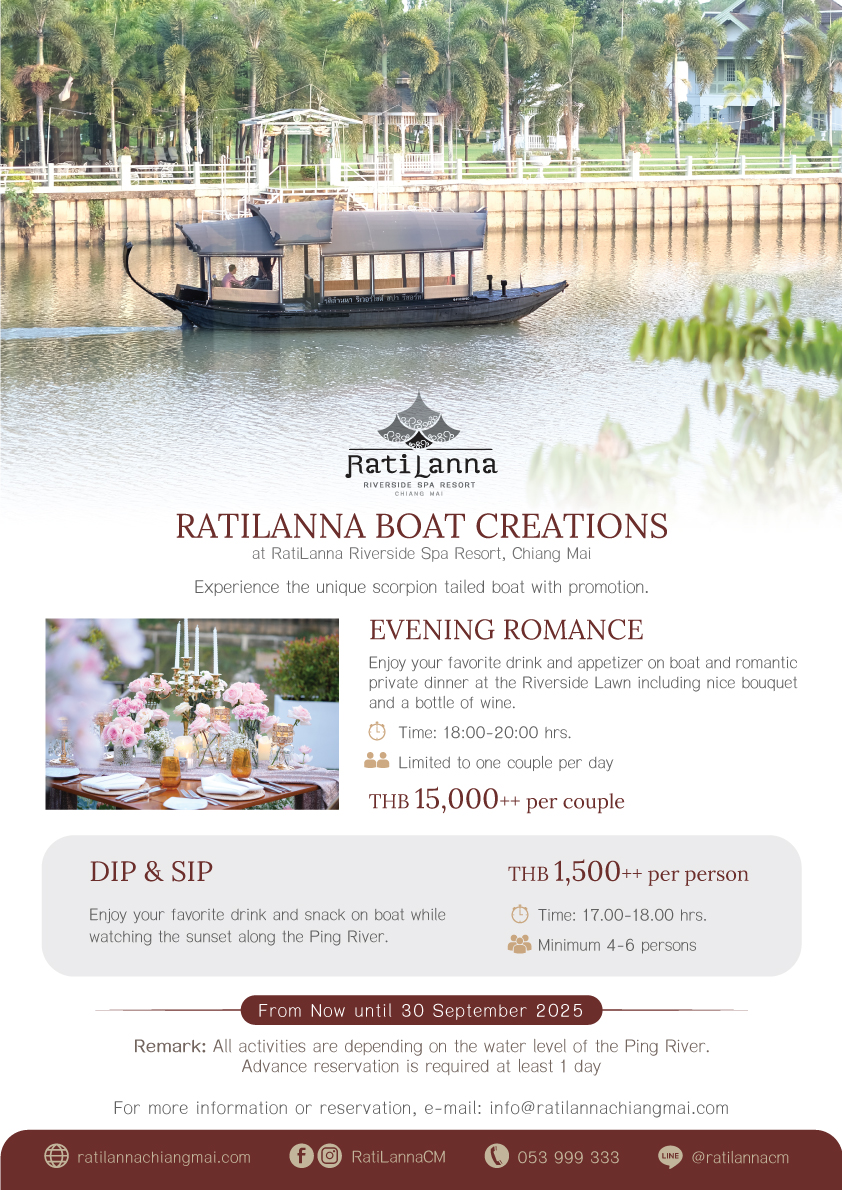 Discover Romance on the River 5 Ratilanna Riverside Spa Resort, Chiang Mai